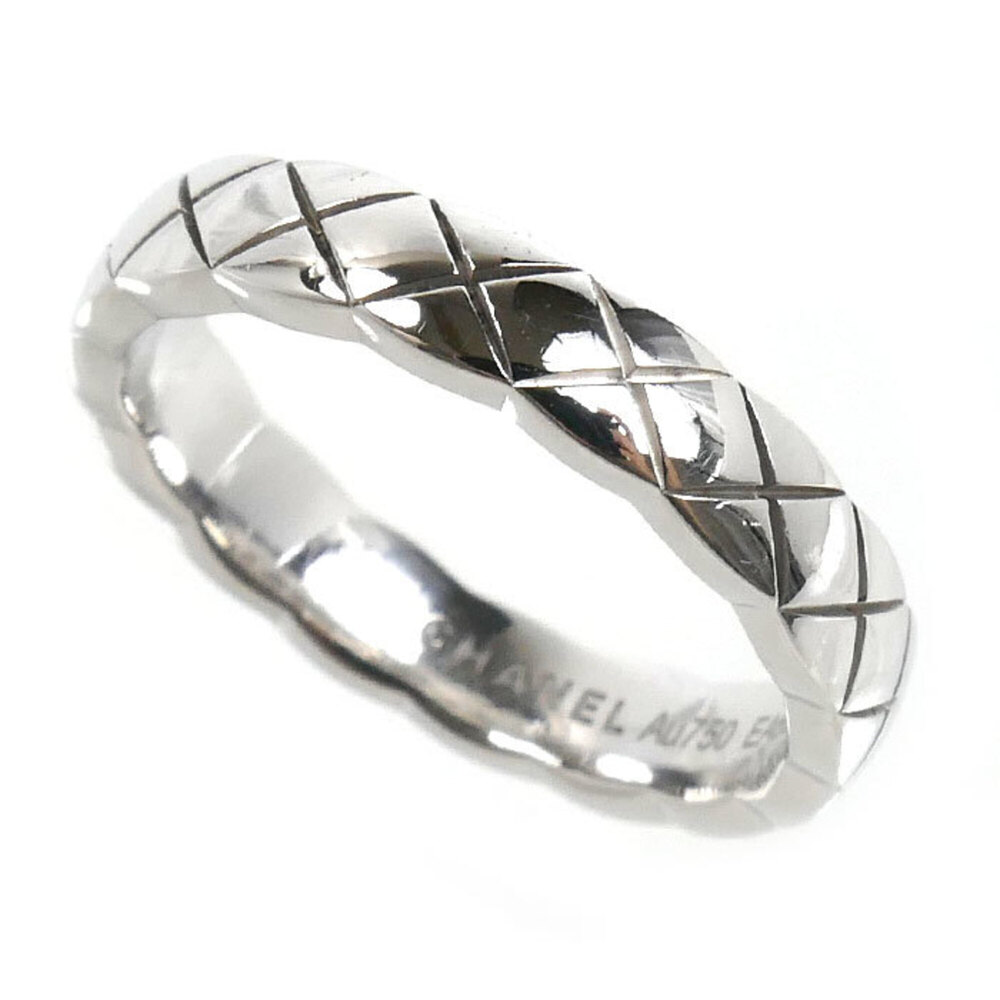 CHANEL 18k Silver Ring
